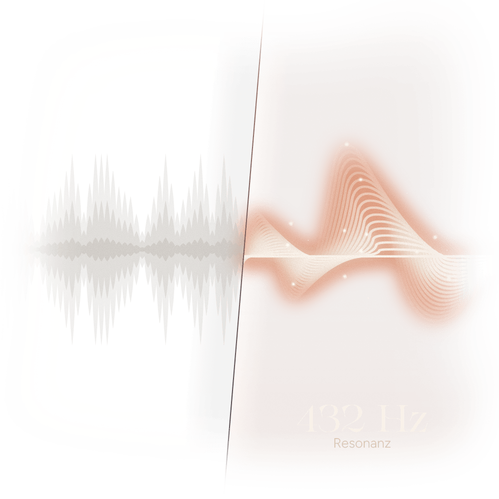 White Noise VS 432Hz Resonanz